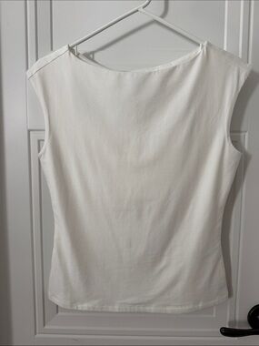 Banana Republic Classic White Womens Sleeveless Top